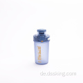 500 ml Wasserflasche mit Strohflasche Sport Cup mit Deckel und Stroh bunte Plastik -PP -Flaschen